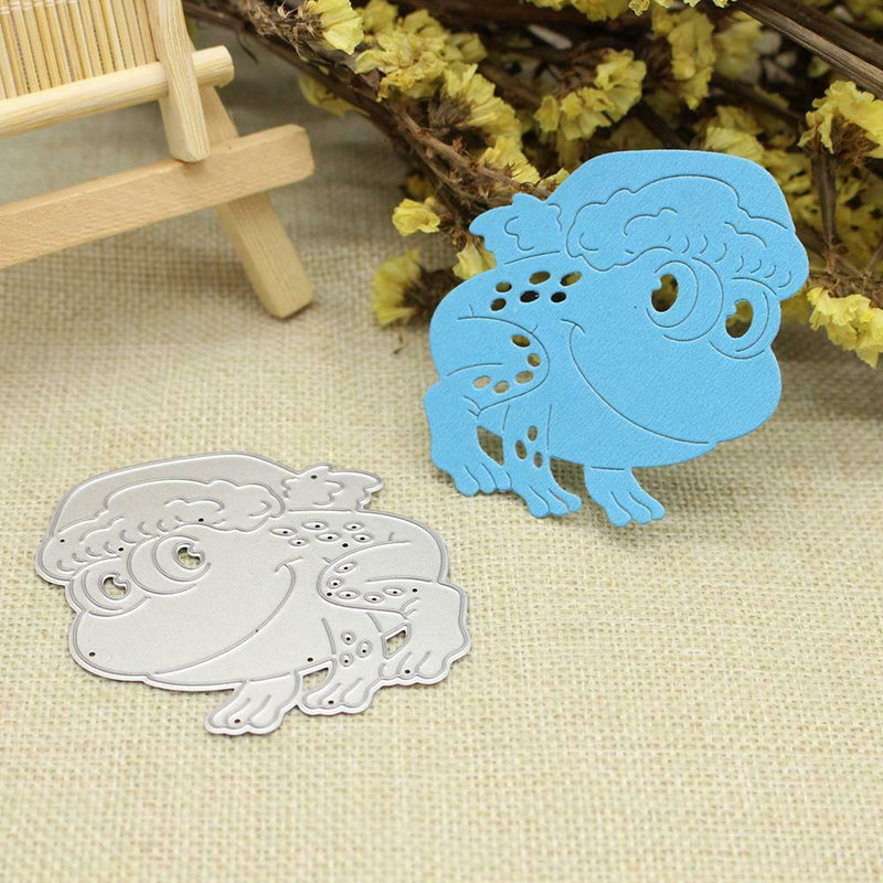 Animal Metal Stencil Cutting Die DIY Scrapbooking Frog Paper Card Craft