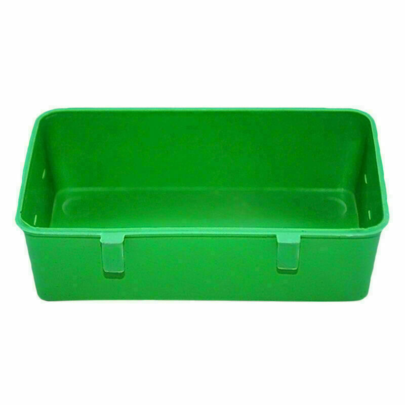 Food Water Dish Plastic Parrot Bathing Bird Pigeons Cage Sand Feeding CupK R7W4