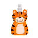 1Pc Foldable Tiger Cartoon Animal Water Drinking Cup Bag Travel Drink BottleA3C