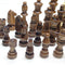 Wooden Chess Pieces Only 32 Pieces, Chess Figures without Board (9.5cm)