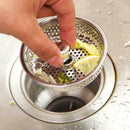 2x Kitchen Waste Stainless Steel Sink Strainer Plug Drain Stopper Basket