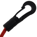 Kayak Boat Canoe Paddle Leash Fishing Rod Coil / Tether / Bungee Cord, Red