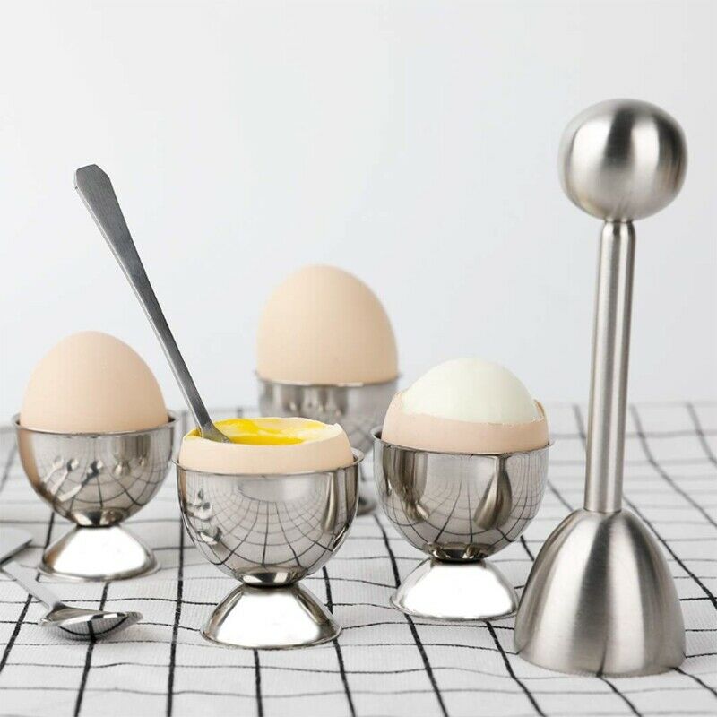 Quiche Biscuit Top Cover Set Soft Hard Baked Egg Separator Holder Includes  K4C4