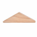 Natural Wood Clothes Hanger Wall Mounted Coat Key Holder Hat Scarf HandbagB Hn