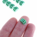 10pcs 2 Poles KF128 2.54mm PCB Universal Screw Terminal Block~~ LJ