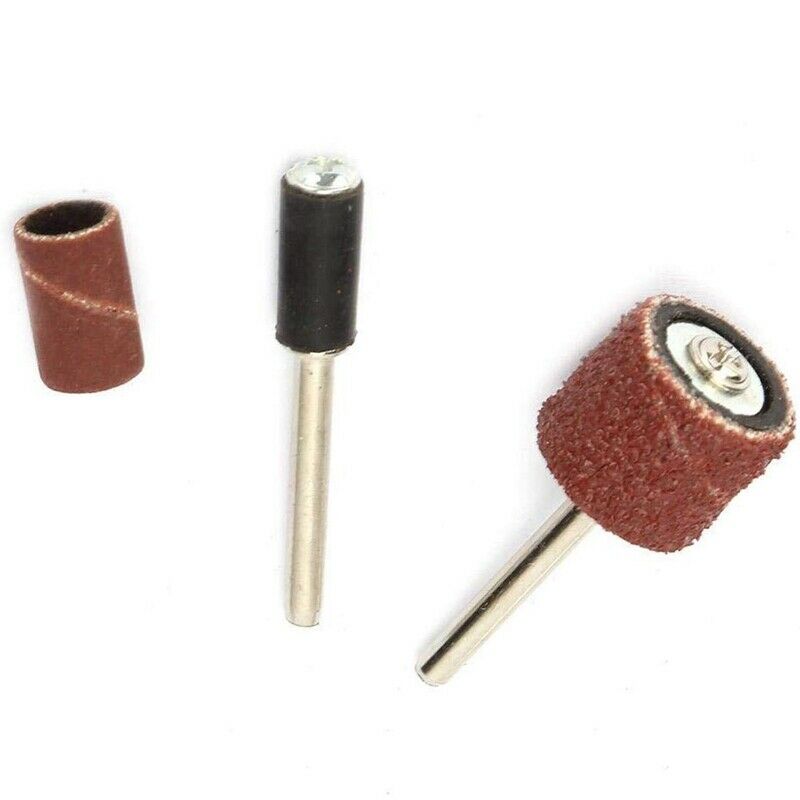 98Pcs Steel Wire Brush Polishing Wheel Kit Sandpaper Ring Electric Tool Acc S5T7