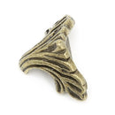 30Pcs Decorative Jewelry Gift Box Wood Case Feet Leg Corner Protector 19mm x11mm