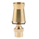 1'' DN25 Brass Ice Tower Cedar Snow Pine  Fountain Nozzle For Pools