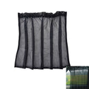 1 Pair Car UV Protection Side Window Curtain Sunshade Sunscreen Curtain -OZ