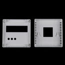 86 Plastic project box enclosure case for diy LCD1602 meter tester with buttonJR