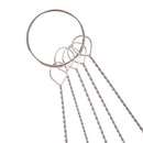 5pcs/set Durable Nylon Shank Briar Tobacco Pipe Cleaner Stainless Steel Brush BX