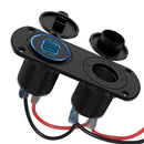 Car Charger T Dual Qc3.0 Fast Charge and Cigarette Lighter Receptacle Socke