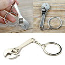 Mini Adjustable Tool Wrench Spanner Key Chain Ring Keyring Metal Keychain 1pcs
