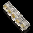 RJ12 Modular Plugs 6P6C for Solid 100 pcs Connectors CCC LJ