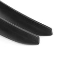 2x Soft Rubber Universal Car Flares Fender Wheel Arch Eyebrows Carbon Fiber Look