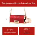 Fashionable Style Women Chain Bag With Three-color Velvet Matte Lipstick Makeup