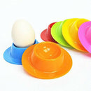 Set of 4 silicone egg cups colors works kitchen silicone eggcup Random colo O9M9