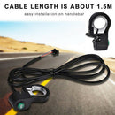 1pc Bicycle Bell Scooter Horn Switch On Off Button for Electric Bike Scooter OZ