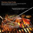 Wireless Remote Dual Probe Digital Meat Thermometer w/2 Probe For BBQ Oven Grill