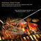 Wireless Remote Dual Probe Digital Meat Thermometer w/2 Probe For BBQ Oven Grill