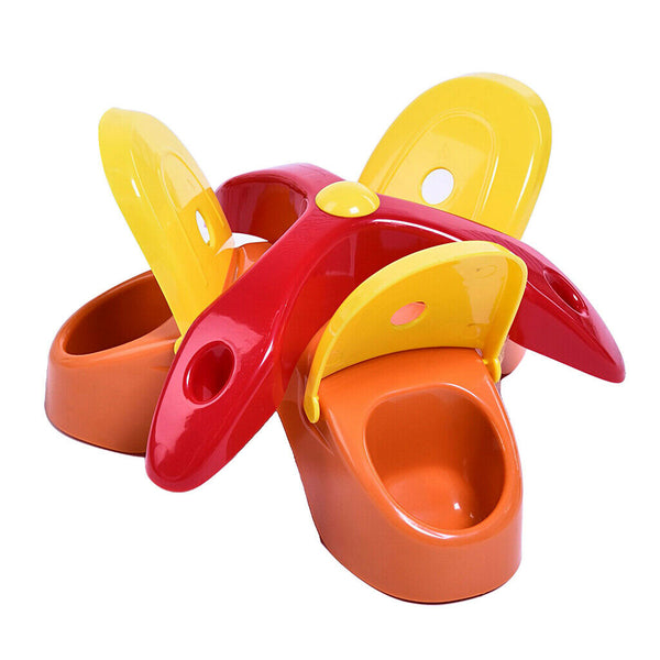 Triangle Interactive Dog Feeder Dishes]