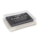 Black Ink Pad Inkpad Rubber Stamp Finger Print Craft Non-Toxic Baby Safe