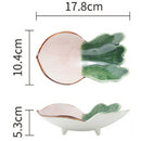 Vegetable Shape Cute Ceramic Snack Bowl Home Dish Bowl Dessert Bowl Fruit S