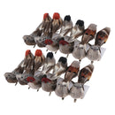 24Pcs Artificial Bird Feathered Realistic Sparrow Home Garden Decor Ornament