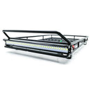 Metal Roof Rack Luggage Carrier with 36 LED Spotlight Bar for 1/10 RC Car T