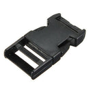 10pcs plastic buckles clips paracord for paracord bracelet black strap clas