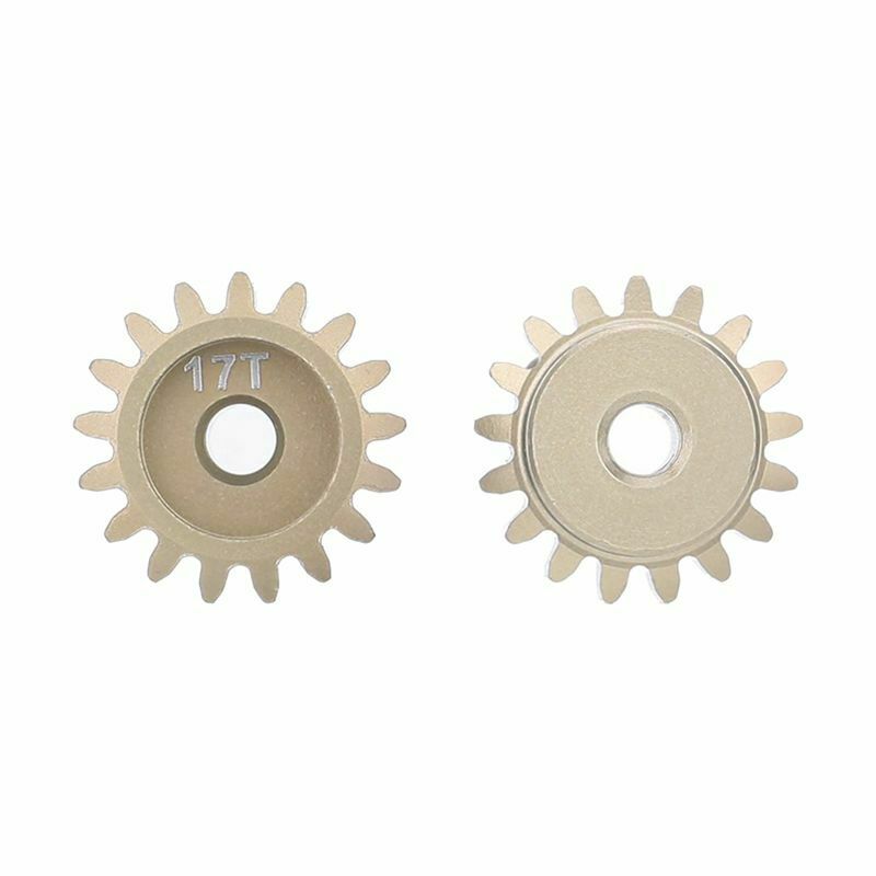 2Pcs 32DP 3.175mm 17T Pinion Motor Gear for 1/10 RC Car Brushed Brushless M R2Q4