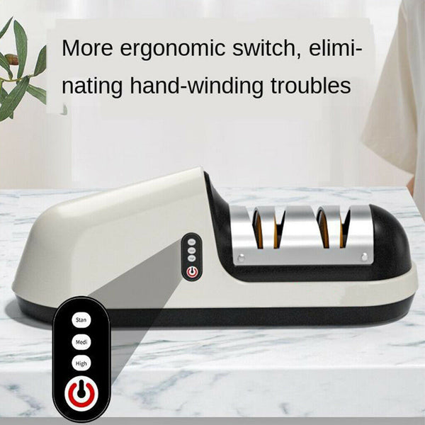 Sharpener 3 Stage  Diamond Knives Kitchen Tool Sharp for Chef