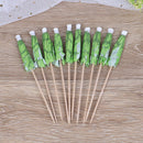 10pcs Coconut Tree Sticks Umbrella Picks Toothpick Party Decor Cake Toppers OZ
