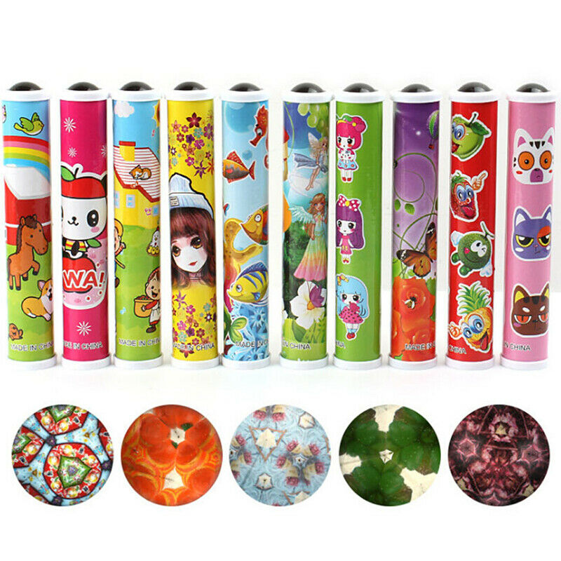 1Pc Kaleidoscope kids toys children educational science classic toys 17cm J Hn