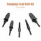 5Pcs Swaging Tool Drill Bit Set Copper Pipe Tube Expander Hex Shank 1/4 -7/8"