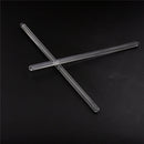 2pcs Lab Use Stir Glass Stirring Rod Laboratory Tool 6*150mm Gï¼D