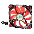 120mm 4-LED PC Box Cooler Fan Silent 12V DC PC Computer Case Cooling Fan