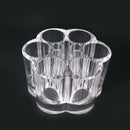 Clear Acrylic Makeup Cosmetic Organizer Lipstick Brush Holder Storage Case FT