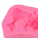 3DMermaid Cake Mold Sugar Glue MortarMold Chocolate Candy Cake Decoration ToolBX