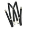 Men X Back Suspender Adjustable Strap Non-slip 4 Clips Trousers Pants Braces