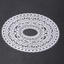 1pc Metal Flower Circles Cutting Dies Scrapbooking Dies Metal Embossing