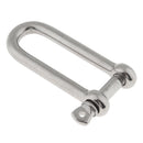 Boat Marine 1/2" D Ring Anchor Shackle Screw Pin - 304 Stainless Steel