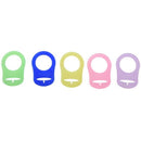 Silicone pacifier clip Ring Tie of Random Color