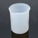 100ml Silicone Measuring Cups Graduated Surface Cooking Bakery Kitchen Lab Tool