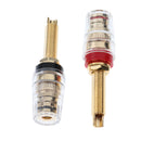 Premium 1 Pair 4mm Banana Plug Socket Connector Binding Post For Amp Speaker