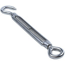 186mm Long Adjustable Stainless Steel M8 8mm Male Thread Eye Hook Turnbuckl