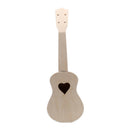 1set 21Inch DIY Wooden Ukulele KitTool Handwork Support Painting Children'sToyBX