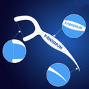 100Pcs/Pack Sticks Health Tooth Clean Picks Dental Floss Flosser Toothpicks Ew