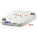 304 Stainless Steel 35mm/38mm Turbo Wastegate Blockoff Plate For  Acura