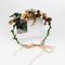 Fashion Pinecone Bird Garland Crown Headband Headdress Summer Boho Hair Band